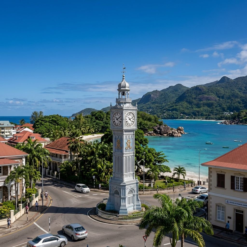 The beautiful coast of Seychelles, representing specialized financial consulting by Lux Actuaries.