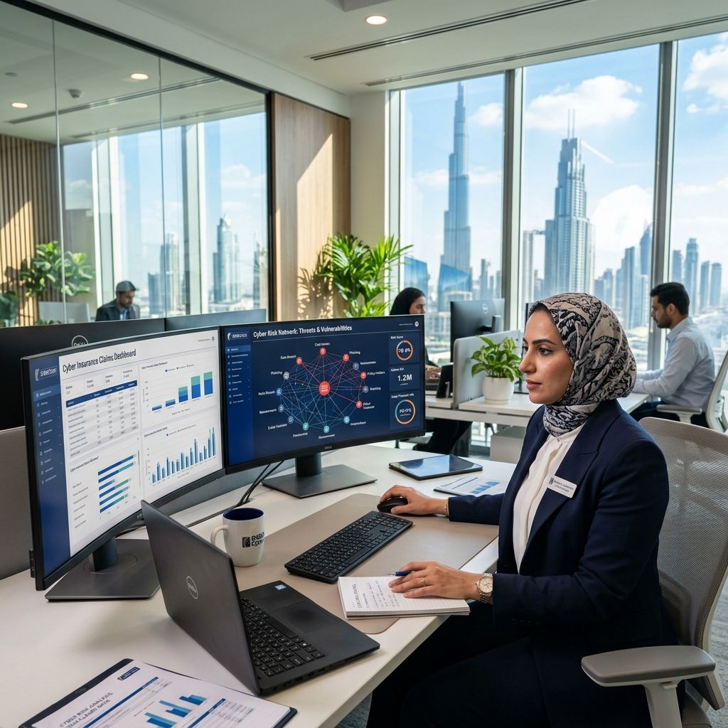 A cybersecurity actuary analyzing digital risk networks and insurance claims.