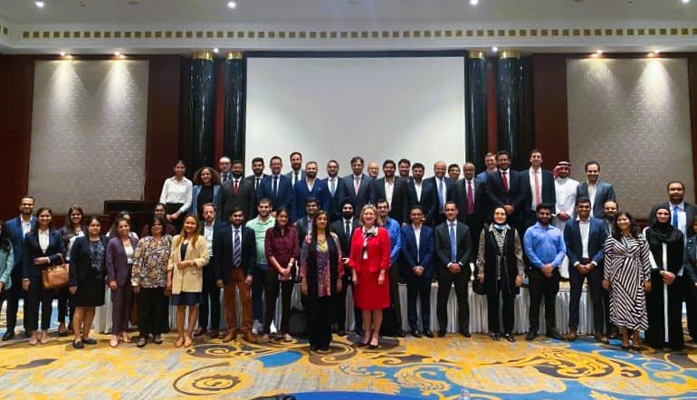 Full house at the Gulf Actuarial Society event in Dubai