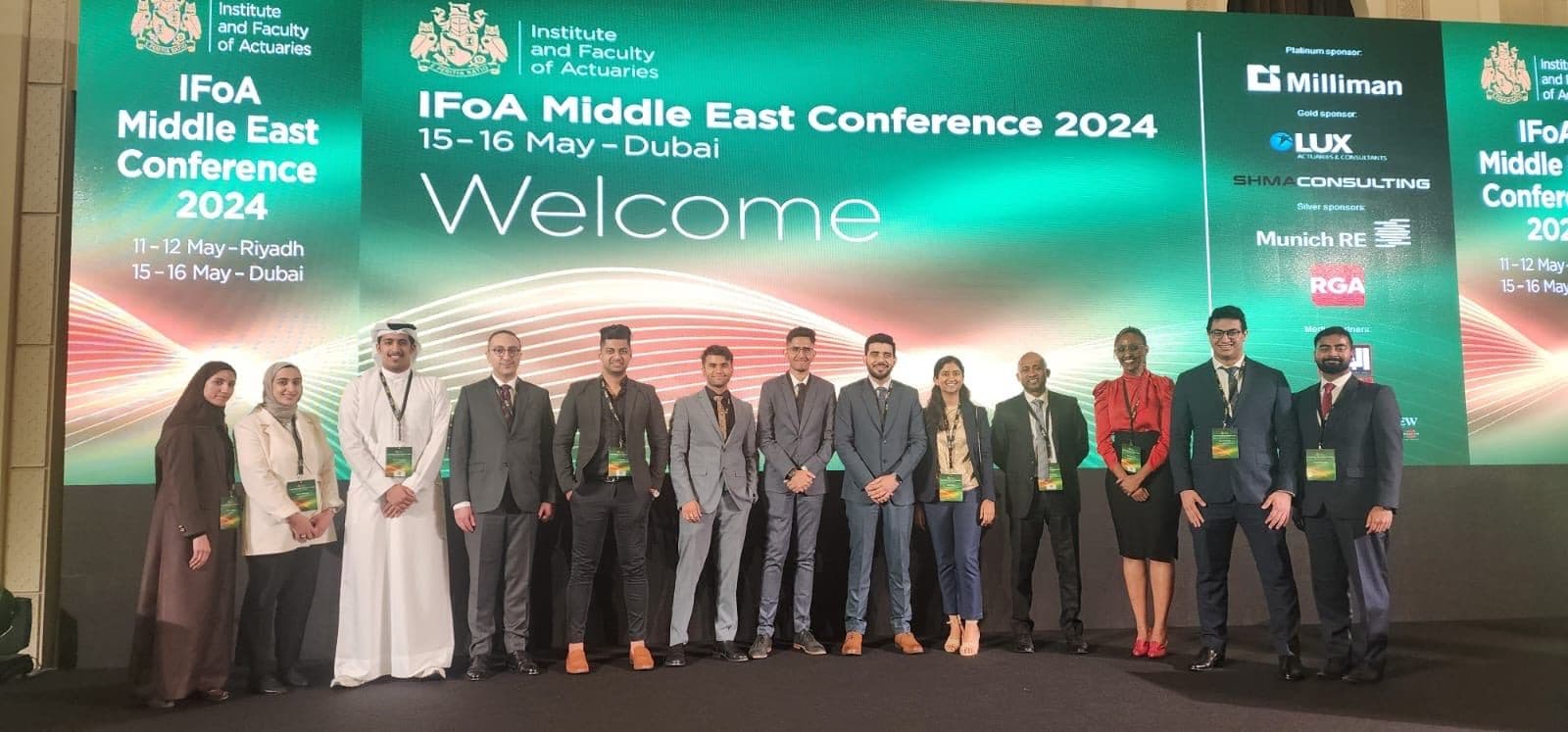 Lux Actuaries Sponsors Inaugural IFoA Middle East Conferences in Dubai and Riyadh